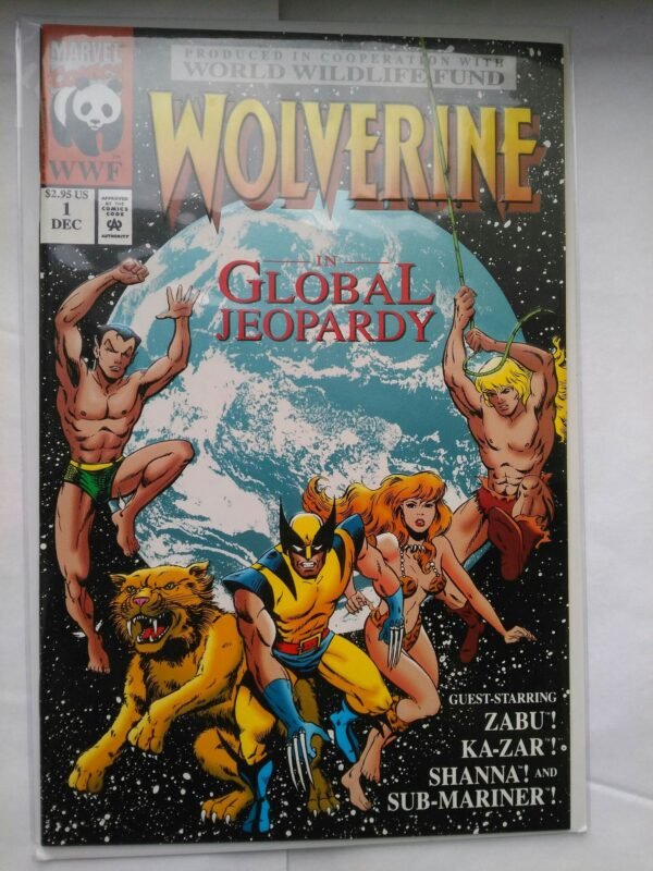 3114.jpg Komiks Wolverine 1 Global Jeopardy 1993 WWF