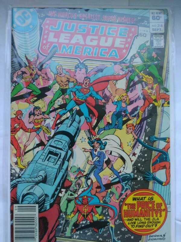 Komiks Justice League 218 September 1983