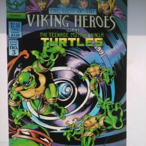 Komiks The Last of the Viking Heroes Meet the Teenage Mutant Ninja Turtles  1991