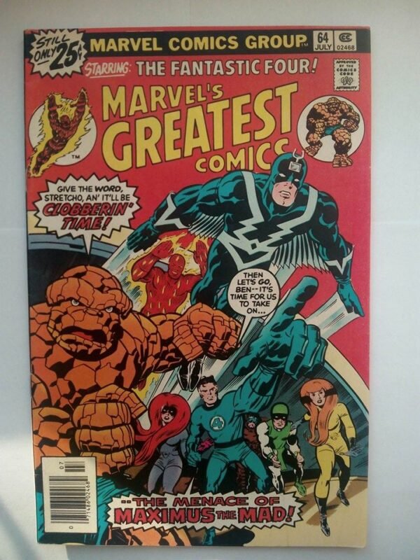 Komiks Mavels Greatest Comics 64 July 1976