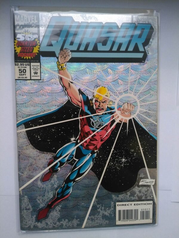 Komiks Quasar 50 Sept 1993 Foil Cover