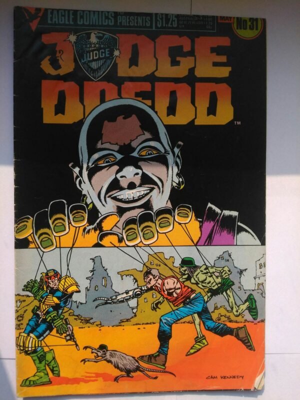 Komiks Judge Dredd 31 May 1986