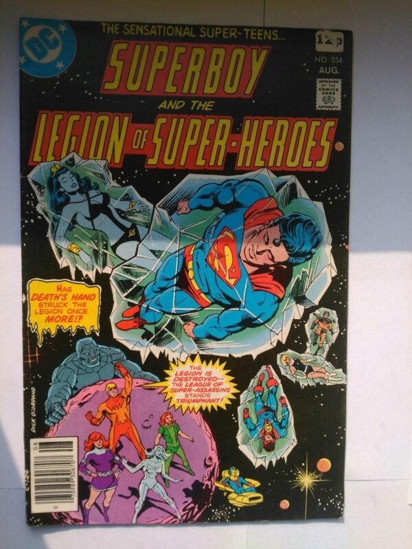 Komiks Superboy and Legion of Super Heroes 254 Aug 1979