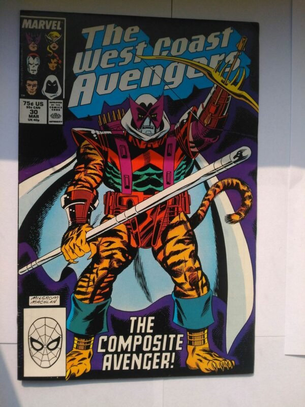 Komiks The West Coast Avengers 30 March 1988