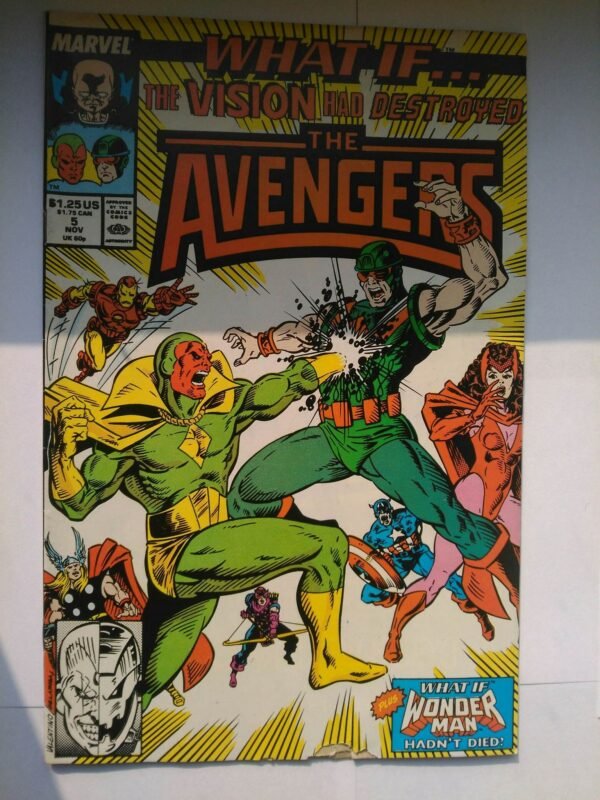3168.jpg Komiks What If The Vision Had Destroyed Avengers 5 1989