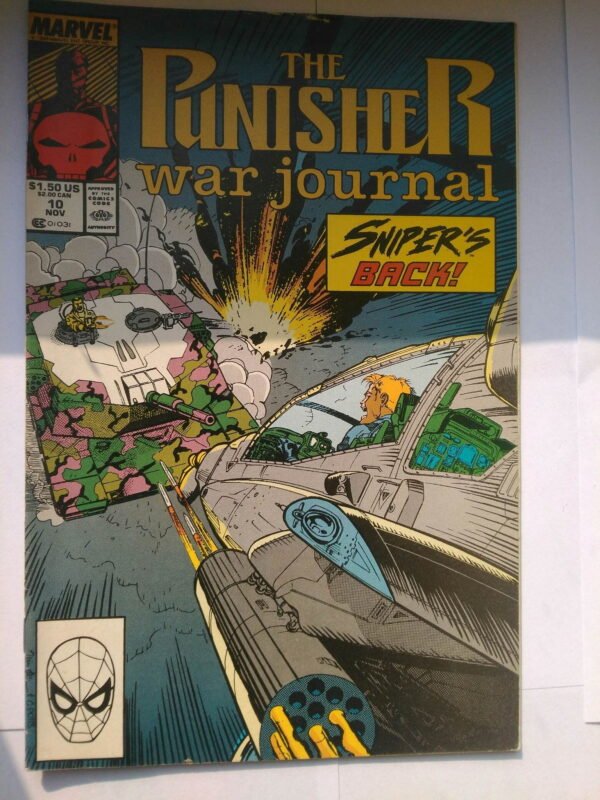 Komiks Punisher War Journal 10 Nov 1989