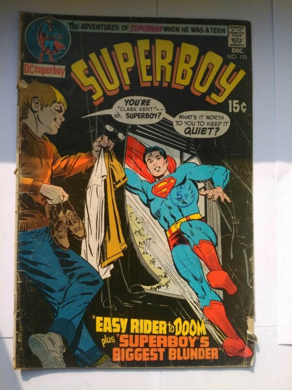 Komiks Superboy 170 Dec 1970