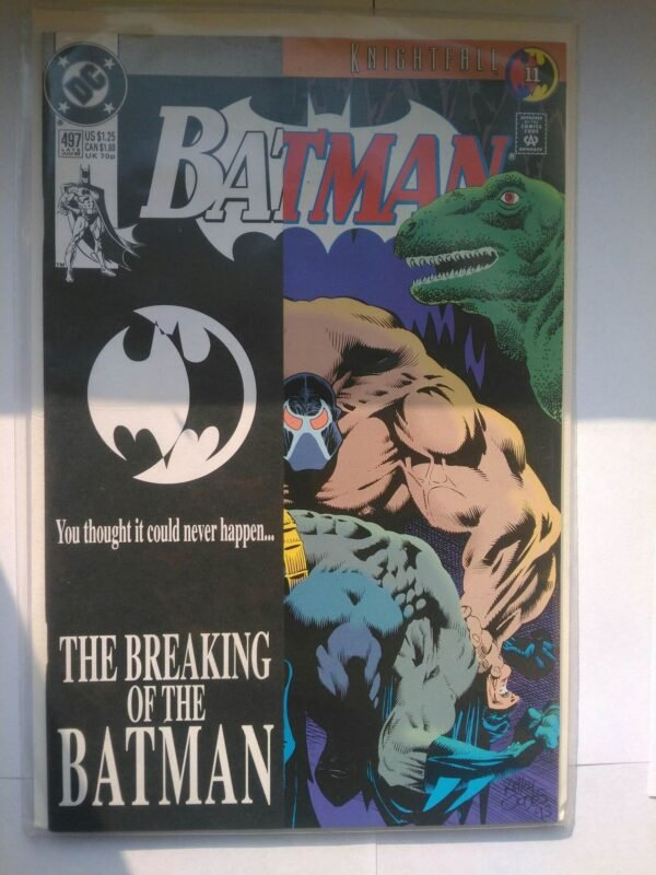 Komiks Batman 497 July 1993 Breaking of Batman