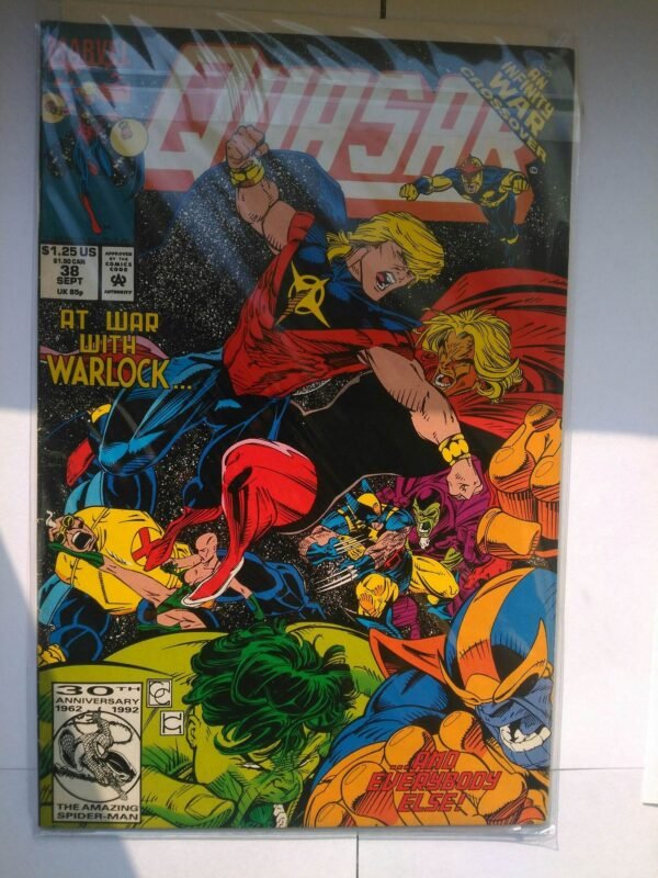 Komiks Quasar 38 Sept 1992 Infinity War Thanos