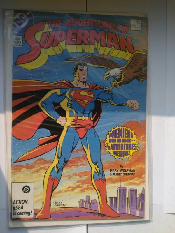 Komiks Adventures of Superman 424 January 1987