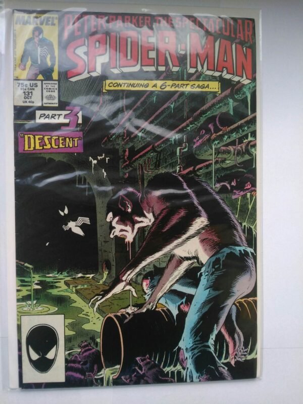 Komiks Spectacular Spiderman 131 October 1987