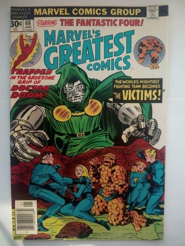 Komiks Marvels Greatest Comics 68 January 1977