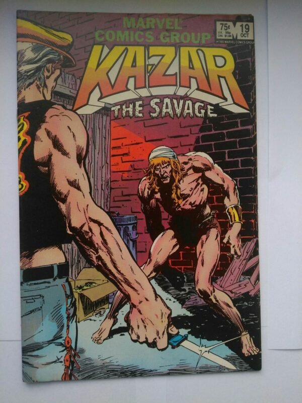 Komiks Kazar The Savage 19 october 1982