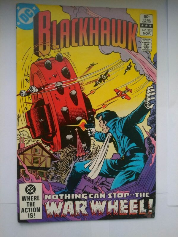 Komiks Blackhawk 252 November 1982