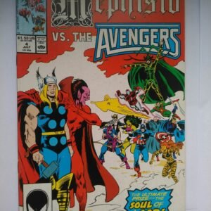 Komiks Mephisto vs Avengers 4 July 1984