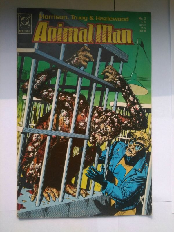 Komiks Animal Man 3 November 1988