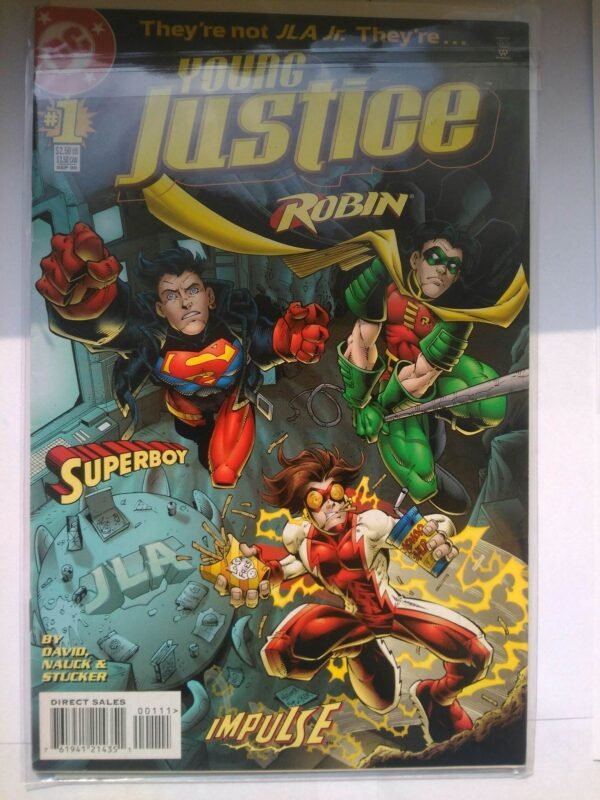 3218.jpg Komiks Young Justice Robin 1 Sept 1996