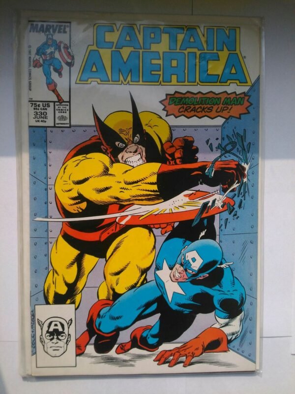 Komiks Captain America 330 June 1987