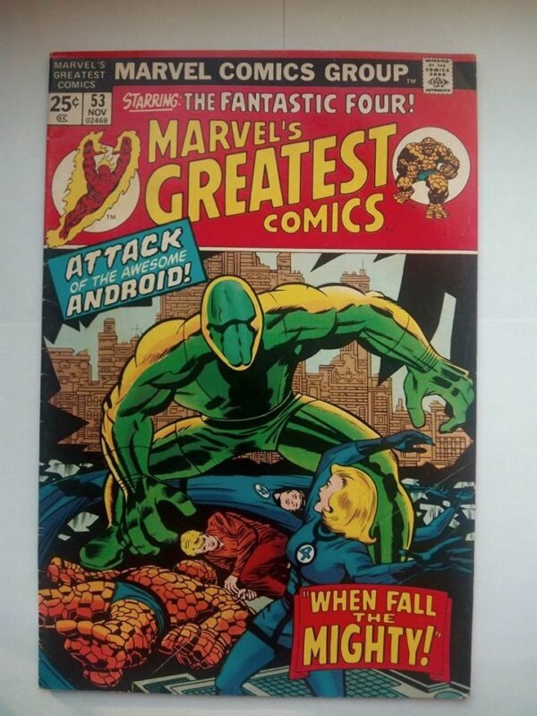 Komiks Marvels Greatest Comics 53 November 1974