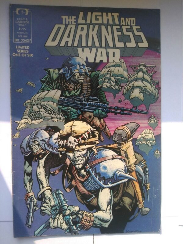 Komiks The Light and Darkness War 1 Oct 1988