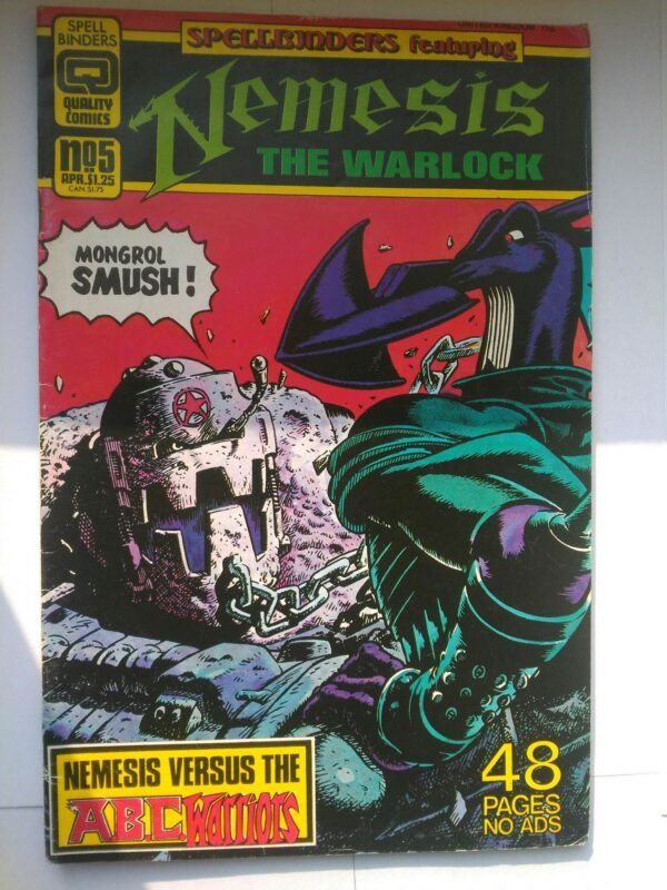 Komiks Nemesis The Warlock 5 April 1987