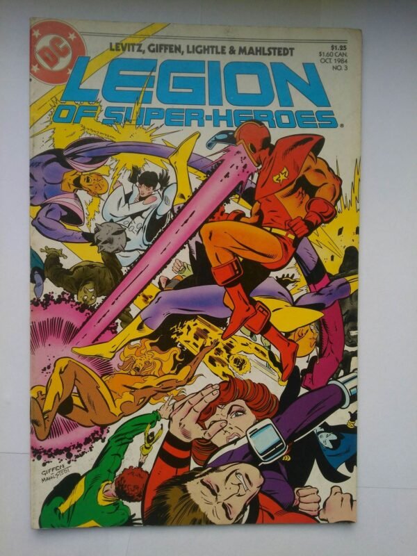 Komiks Legion of Super Heroes 3 Oct 1984