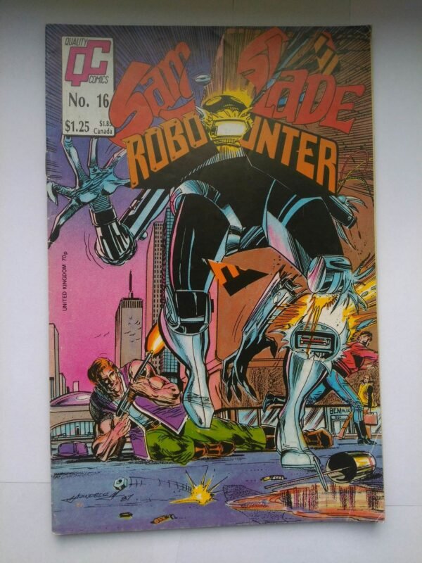 Komiks Sam Slade Robo hunter 16 1988