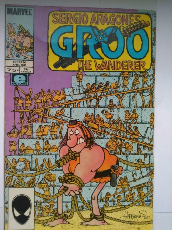Komiks Groo The Wanderer 14 April 1986