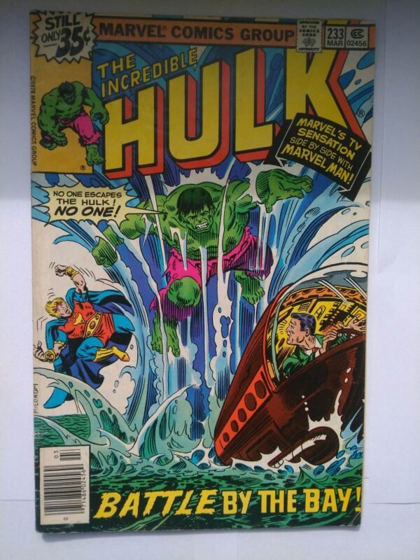 Komiks Hulk 233 March 1979