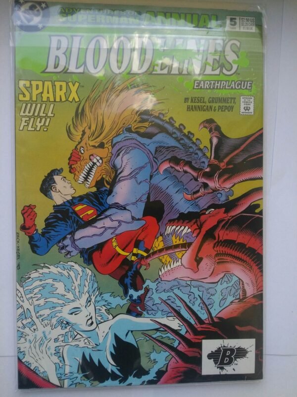 Komiks Adventures of Superman Bloodlines 5 1993