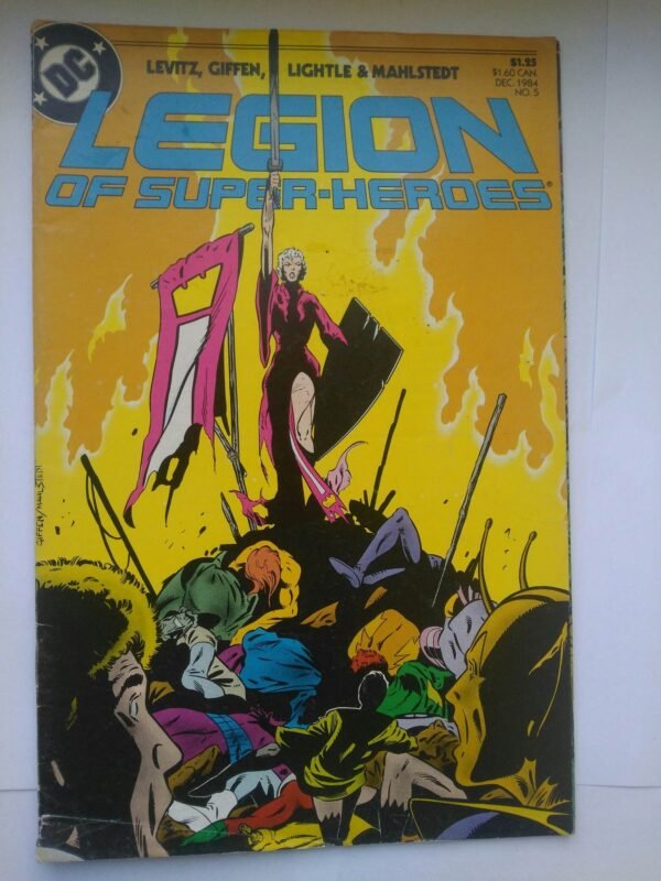 Komiks Legion of Super-Heroes 5 Dec 1984