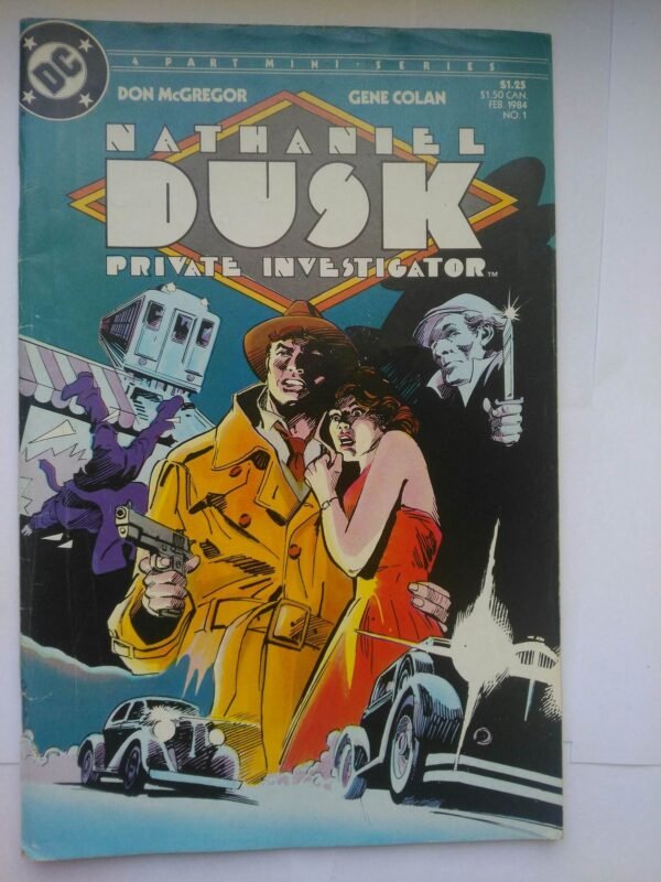 Komiks Nathaniel Dusk Private Investigator 1 Feb 1984