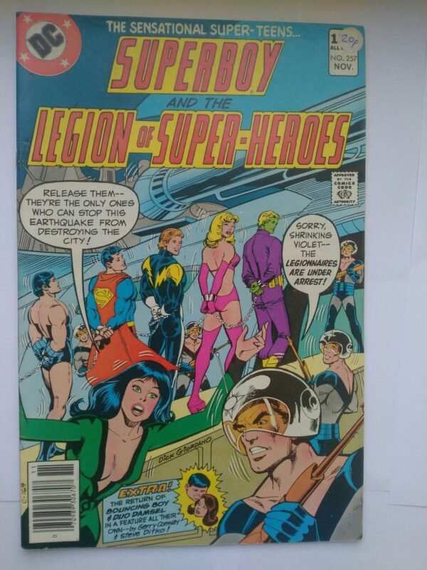 Komiks Superboy and Legion of Super Heroes 257 Nov 1979