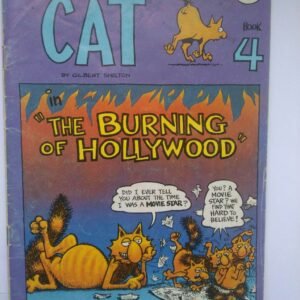 Komiks Adventures of Fat Freddys Cat 4 1989