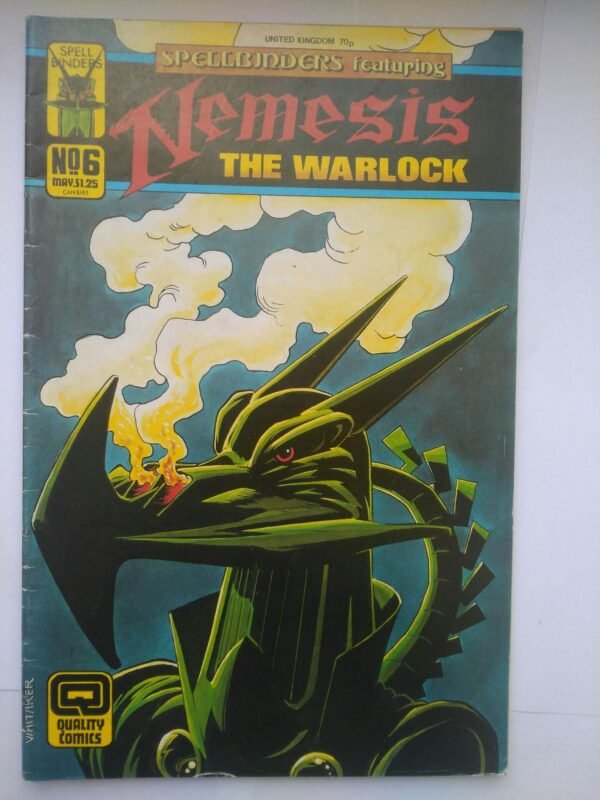 Komiks Nemesis The Warlock 6 May 1987