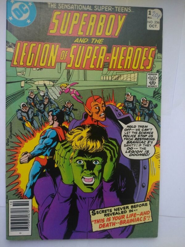 Komiks Superboy and Legion of Super Heroes 256 Oct 1979