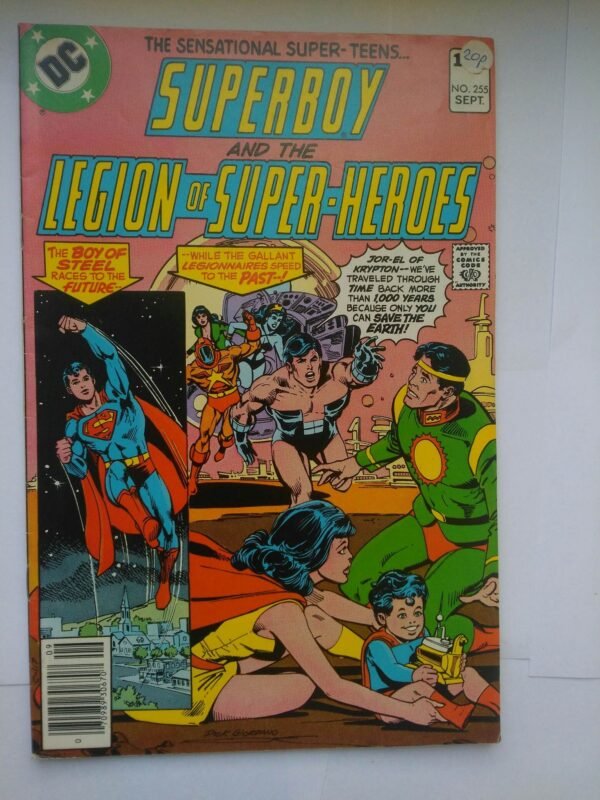 Komiks Superboy and Legion of Super Heroes 255 Sept 1979