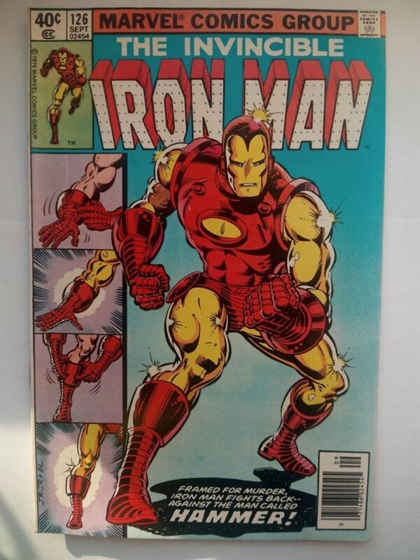 Komiks Iron Man 126 September 1979 + Koszulka