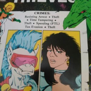Komiks Xtraterrestrial Thieves 1 1986