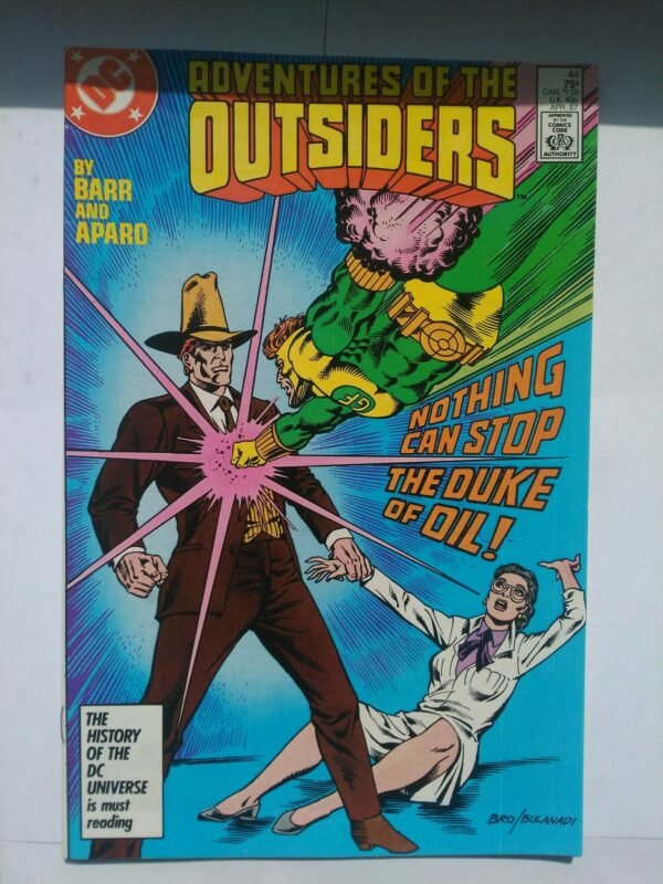Komiks Adventures of The Outsiders 44 April 1987