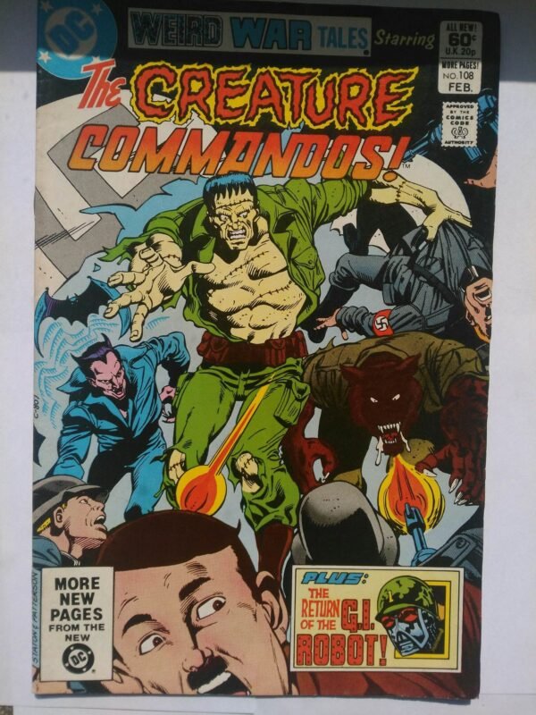 Komiks Weird War Tales 108 February 1982