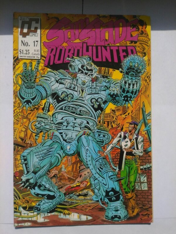 Komiks Samslade Robohunter 17 1988