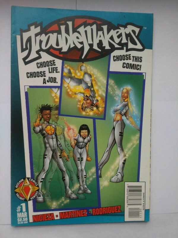 3334.jpg Komiks Troublemakers 1 March 1997