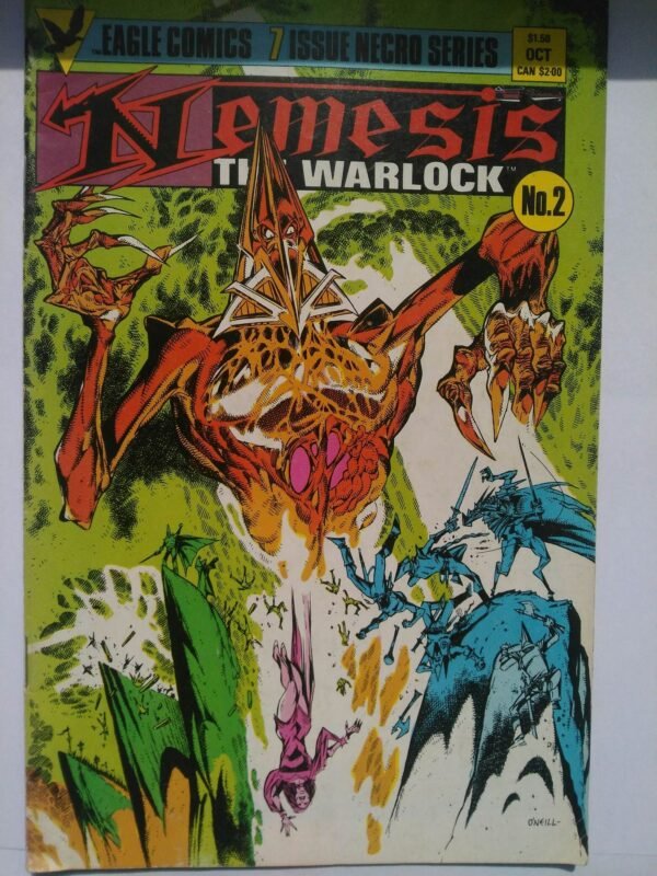 Komiks Nemesis Warlock 2 October 1984