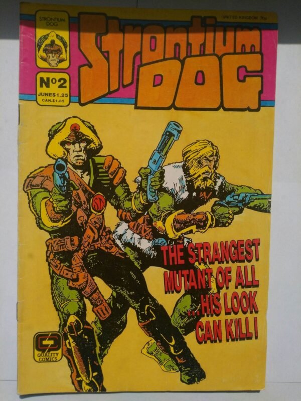 Komiks Strontium Dog 2 1986