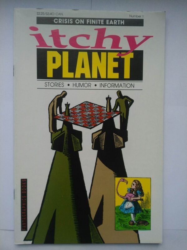 Komiks Itchy Planet 1 1988