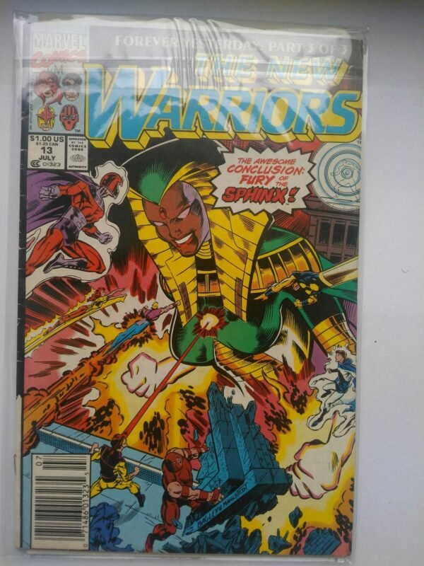 Komiks The New Warriors 13 July 1991