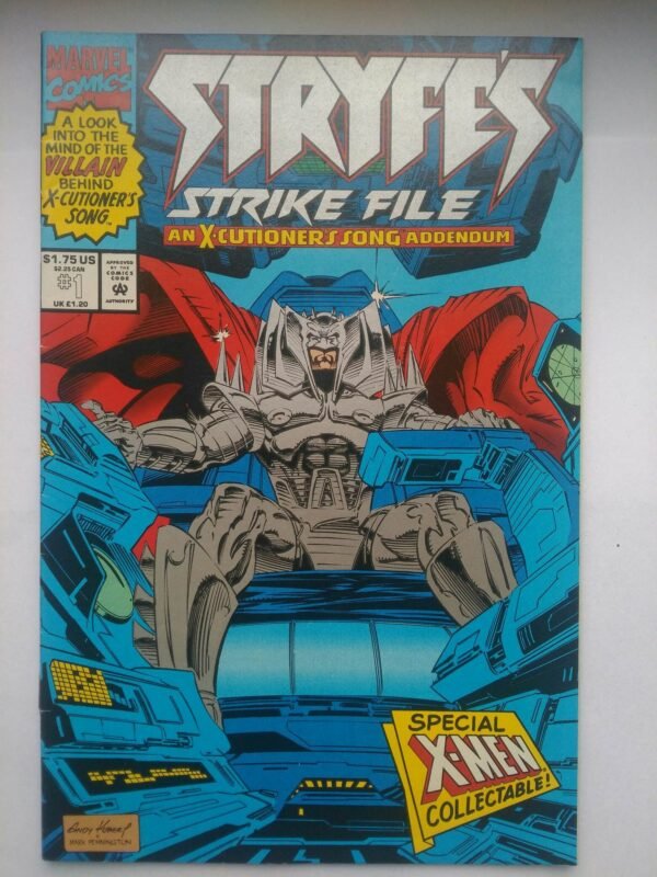 Komiks Stryfes Striker File 1 January 1993