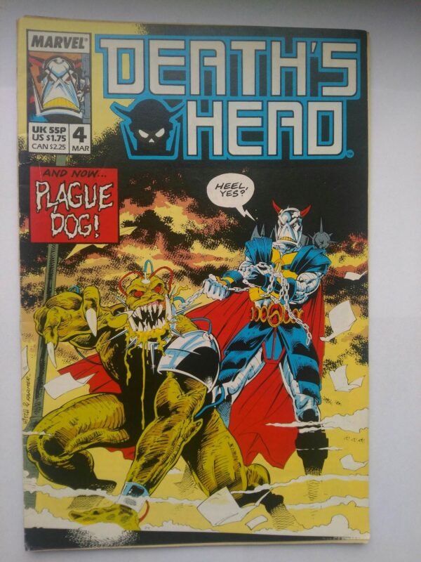 Komiks Deaths Head 4 March 1989 UK