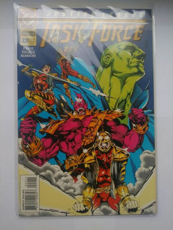 Komiks Justice League Task Force 22 April 1995